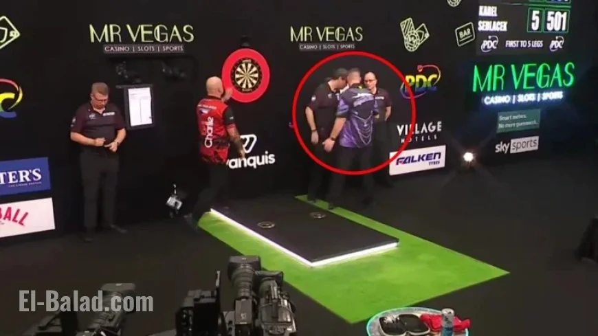 Gurney Erupts in Controversy After Darts Tournament Defeat