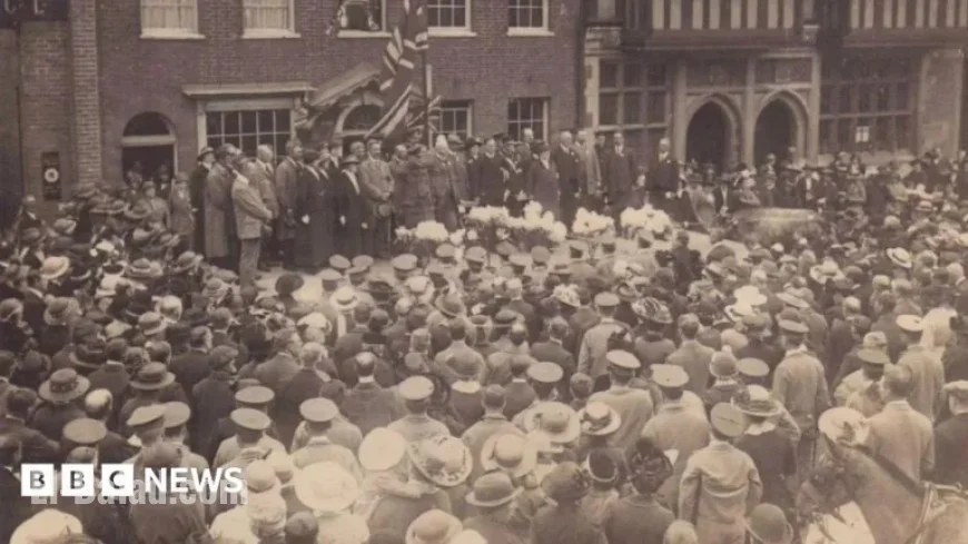 Surrey Town Hosts Historic First Two-Minute Silence
