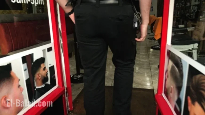 Sky News Covers Surprising Police Raid on Turkish Barbershop