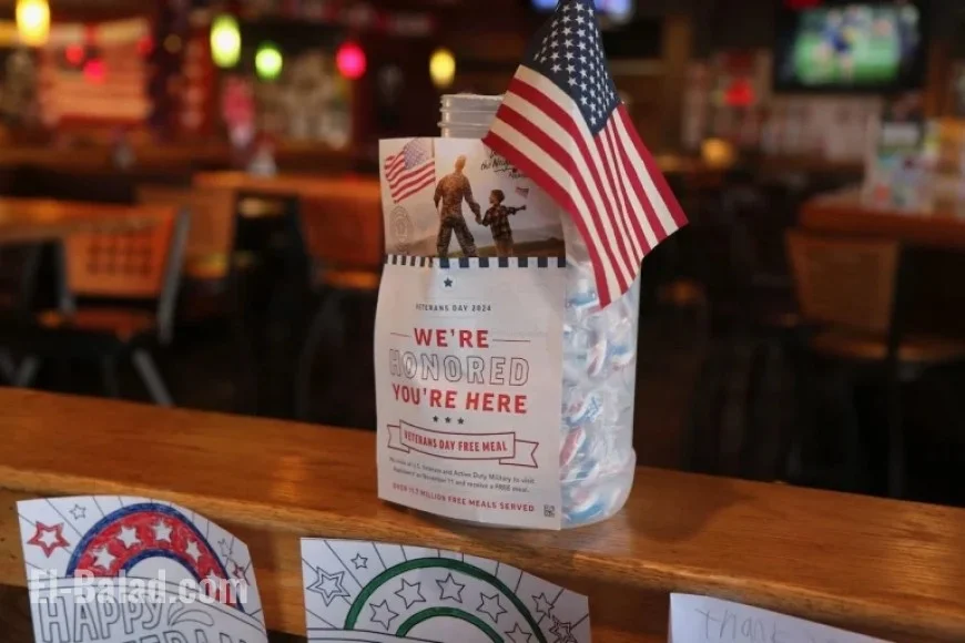 Veterans Day 2025: Find Free Meals and Discounts on November 11