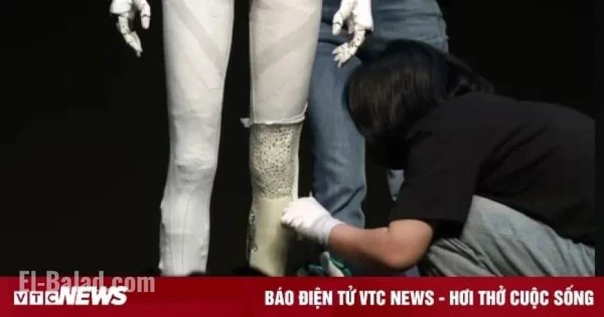 Robot IRON’s Skin Cut to Prove Hyper-Realistic Design