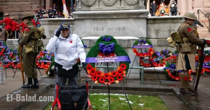 Canadians Honor Veterans in National Service Remembrance