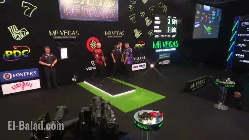 Daryl Gurney Explains Approach to Referee After Grand Slam Darts Loss