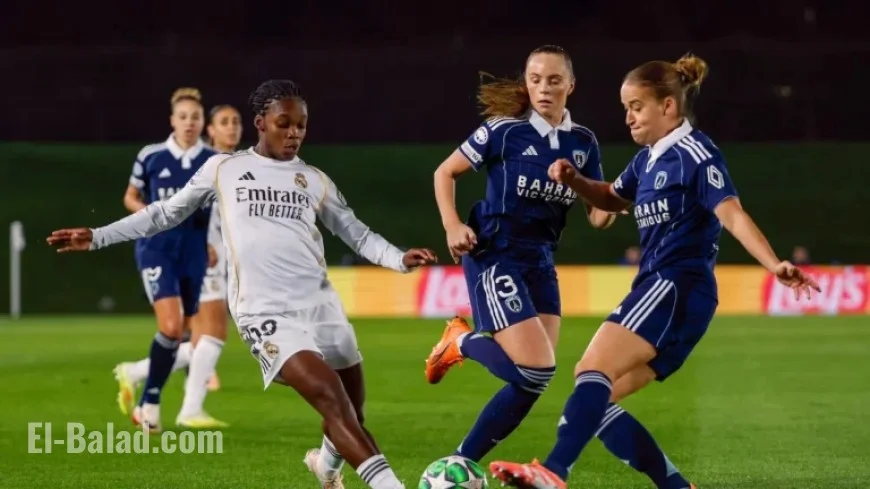Real Madrid vs Paris FC: Live Women’s Champions League Action Today