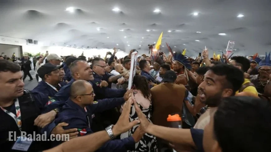 Protesters with Batons Storm COP30 Venue in Brazil