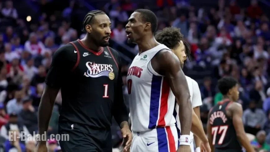 Sixers Evaluate Andre Drummond’s Late 3-Point Effort in Pistons Loss