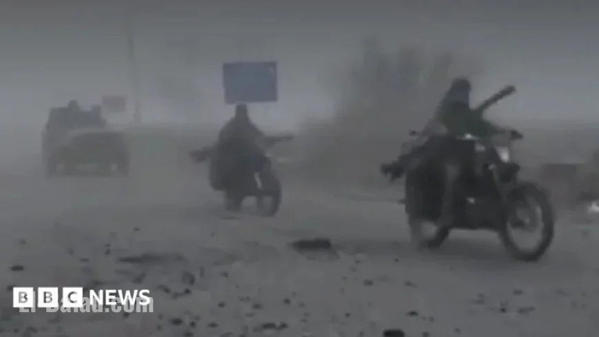 Russian Forces Advance into Key Ukrainian Town Under Fog Cover