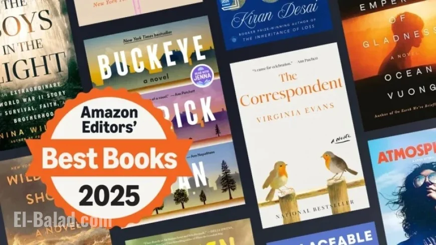 Top 10 Must-Read Books on Amazon for 2025