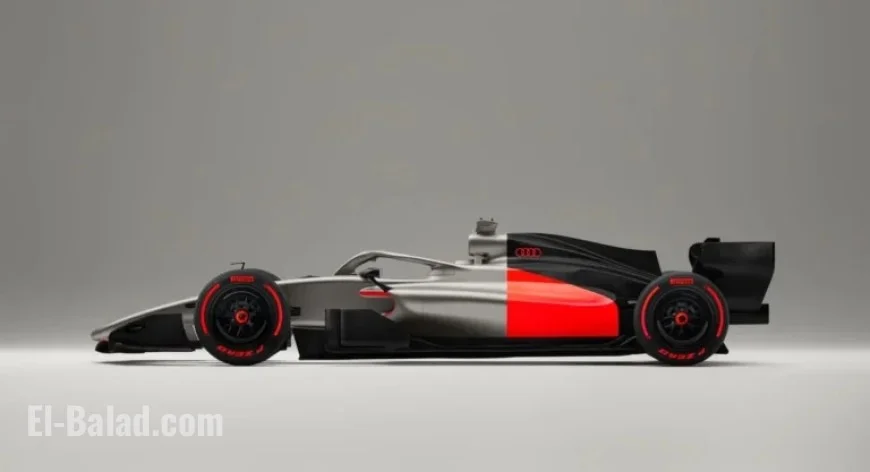 Audi Unveils Striking F1 Concept Livery for 2026 Debut