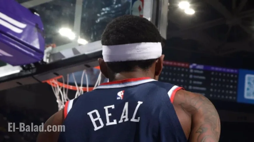 Bradley Beal sidelined by Clippers due to hip injury
