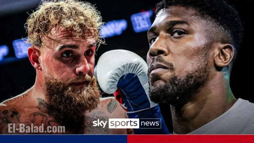 Anthony Joshua and Jake Paul Negotiating December Heavyweight Bout in Miami