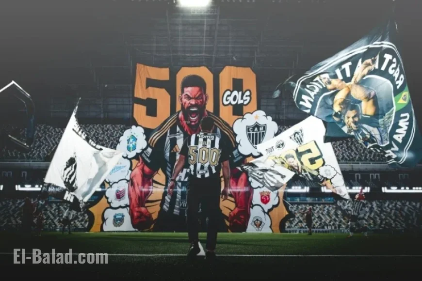 Atlético-MG Honors Hulk for 500 Career Goals