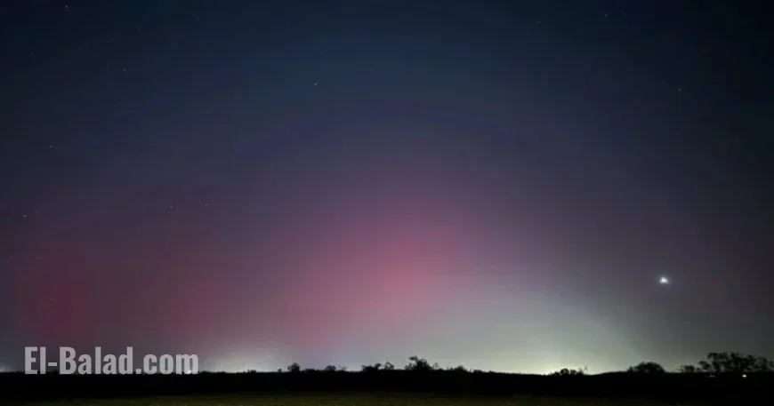 Aurora Borealis Lights Up Austin Skies Tonight