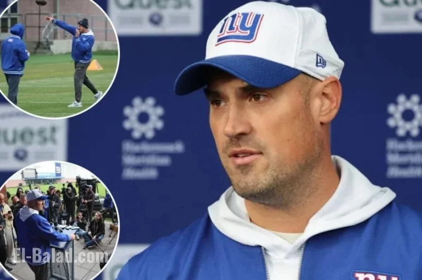 Mike Kafka Sets the Tone on His First Day as Giants Coach