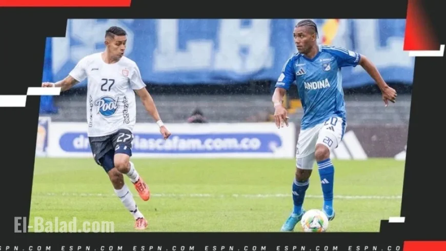 Millonarios Ends Worst FPC Campaign in Five Years at Tunja