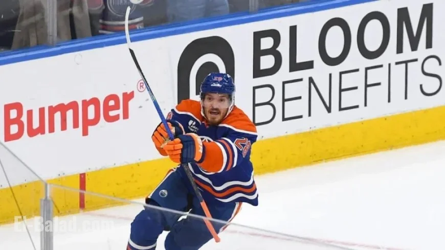 Oilers Triumph Over Blue Jackets in Overtime, 5-4