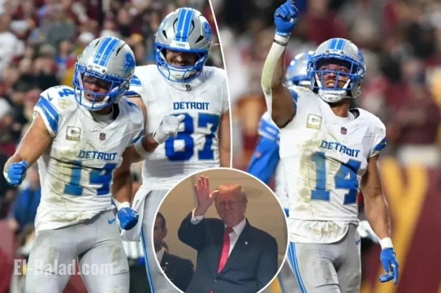 Amon-Ra St. Brown Apologizes for Controversial ‘Trump Dance’