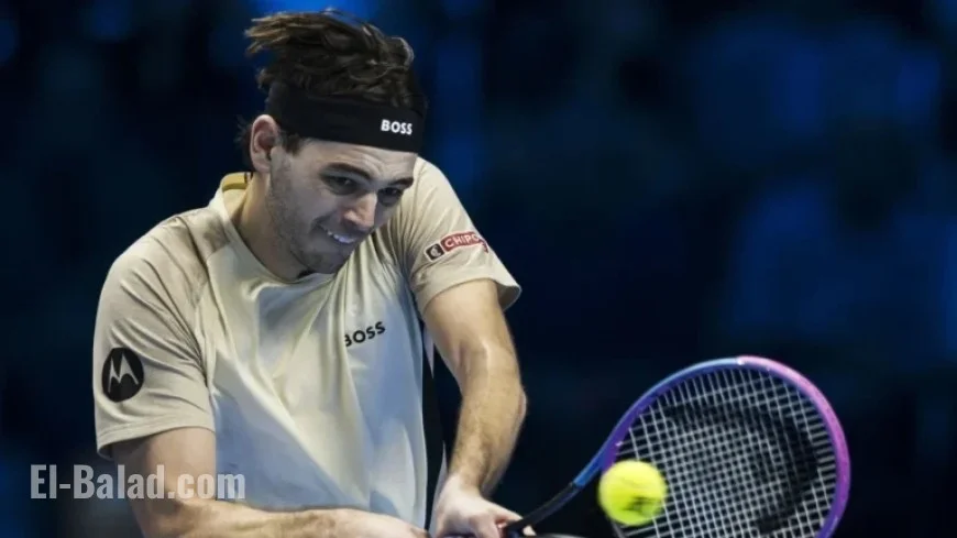 Taylor Fritz vs Alex de Minaur: ATP Finals Live Scores & Highlights