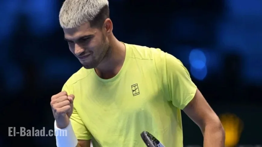 Alcaraz Advances, One Victory Shy of World No. 1 Ranking