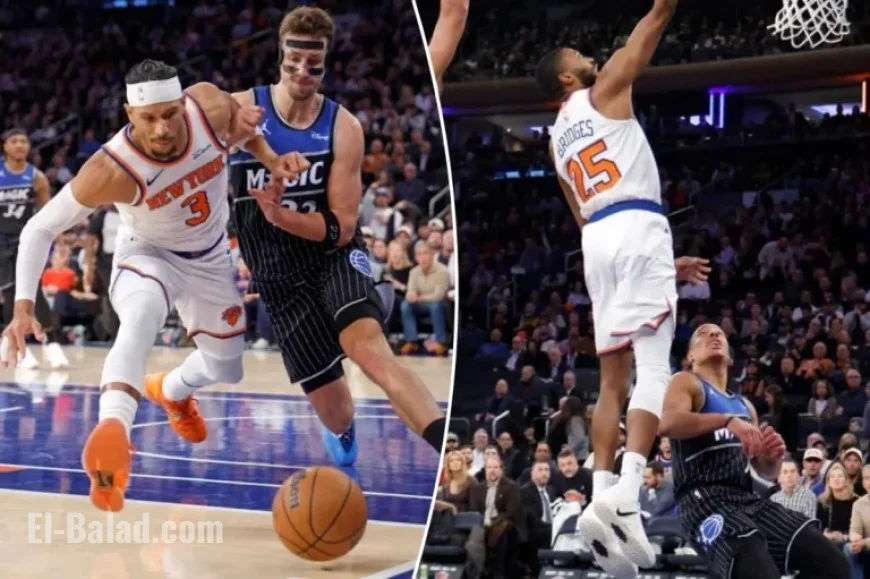 Knicks’ Coach Benches Mikal Bridges, Josh Hart in Fourth Quarter