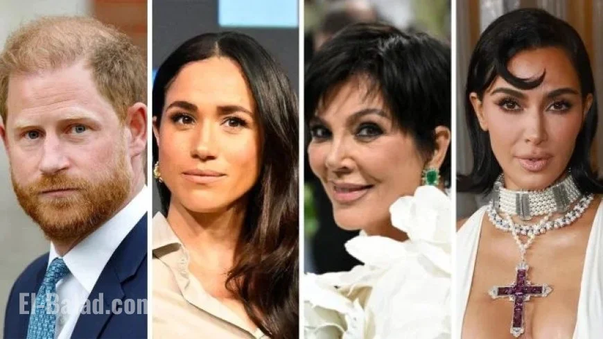 Prince Harry Reacts to Meghan Markle’s Party with Kris Jenner, Kim Kardashian