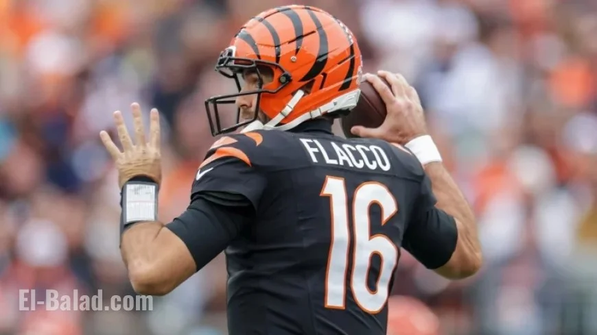 Joe Flacco Discusses Joe Burrow’s Potential Return: “Not My Focus”