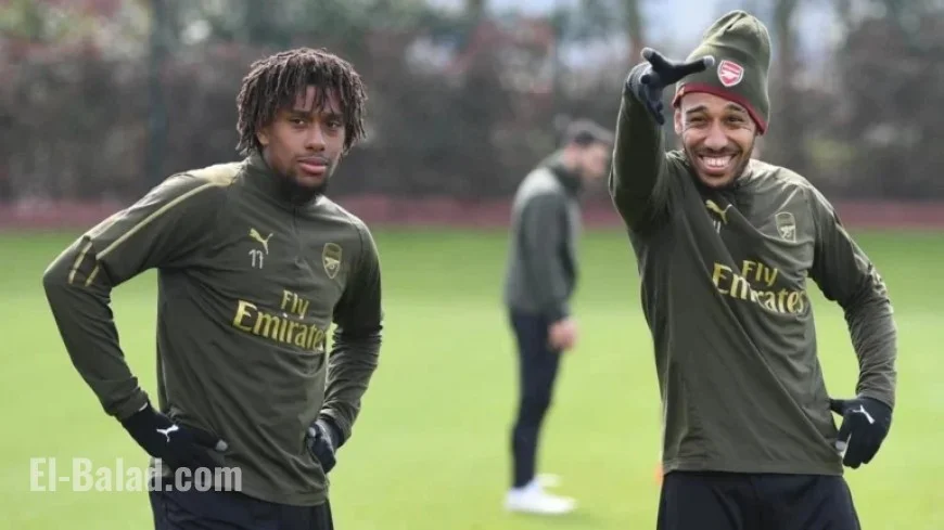 Iwobi Praises Aubameyang’s Incredible Aura