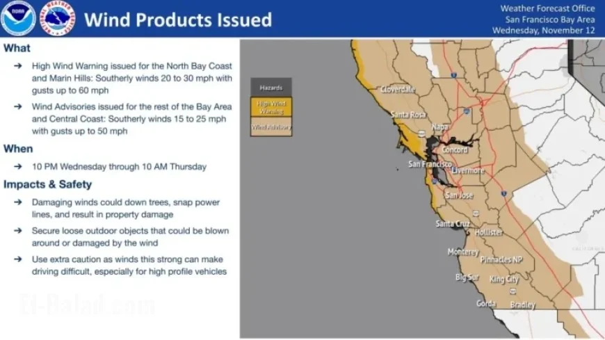 Storm Brings 60 MPH Wind Gusts to Sonoma Coast
