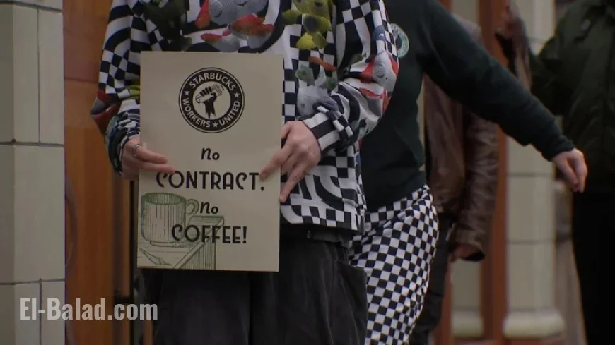 Starbucks Employees Launch 65-Store Strike on Red Cup Day