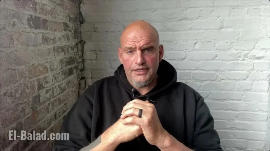 Sen. Fetterman Reflects on Recovery: Stroke, Depression, and Resilience