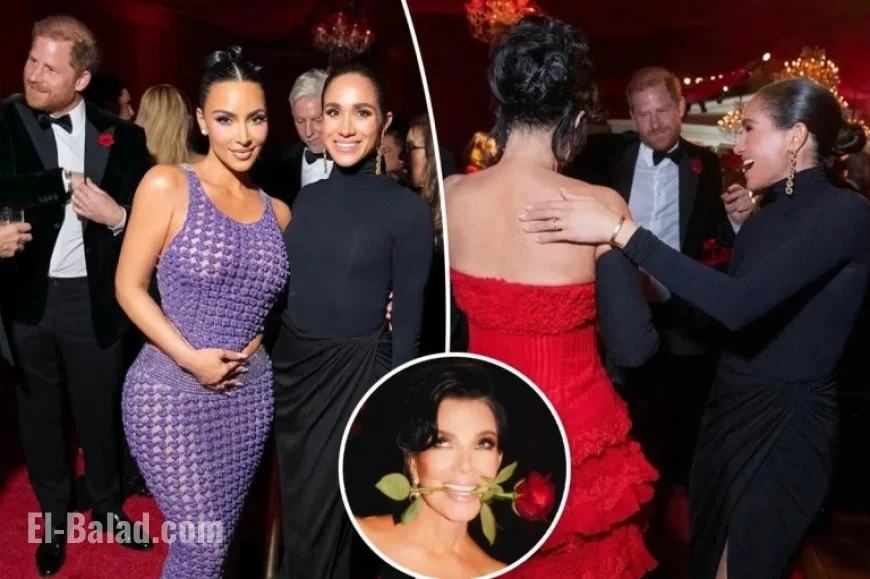 Kardashians Annoyed as Meghan Markle, Prince Harry Overshadow Kris Jenner’s Celebration
