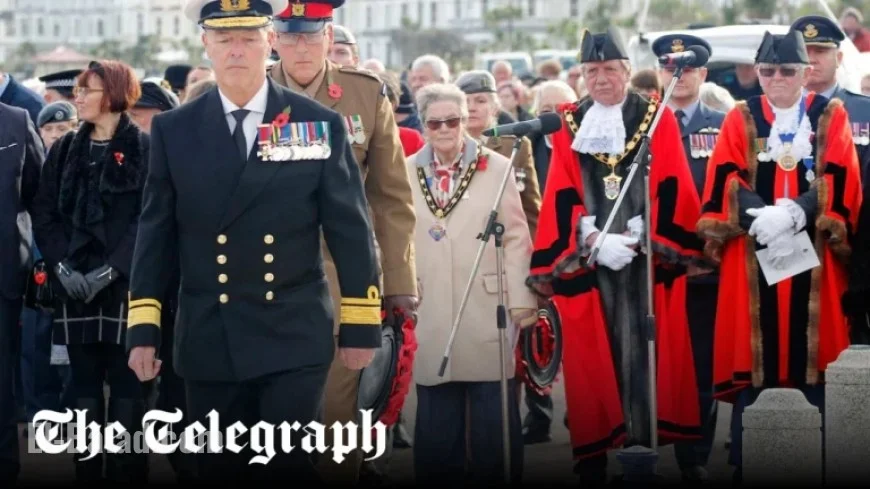 Imposter Admiral Disrupts Remembrance Event