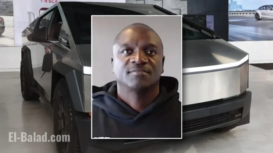 Akon Arrested After Stranding Incident with Dead Cybertruck