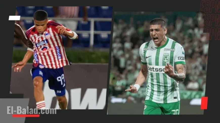 Nacional Aims for Leadership in Barranquilla Clash Against Junior