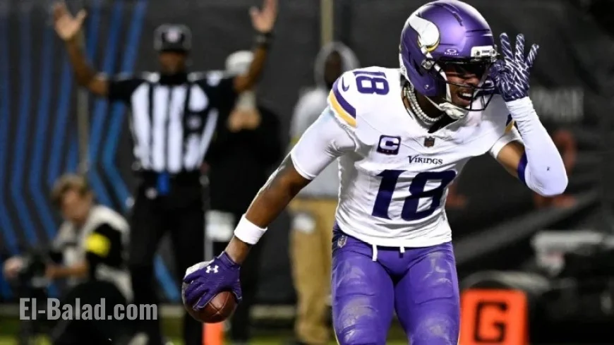 Vikings’ Justin Jefferson Aims to Reclaim 2022 Form