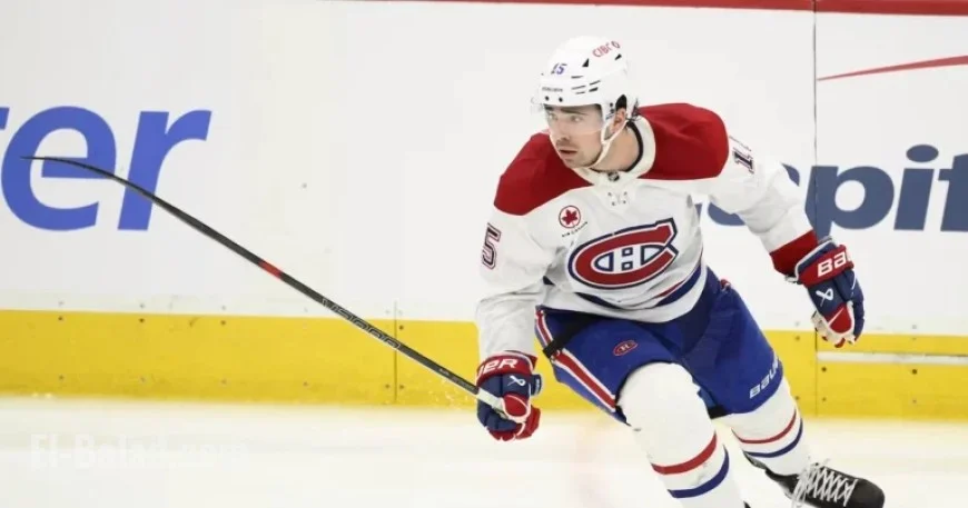 Canadiens’ Newhook Suffers Lower-Body Injury Against Stars