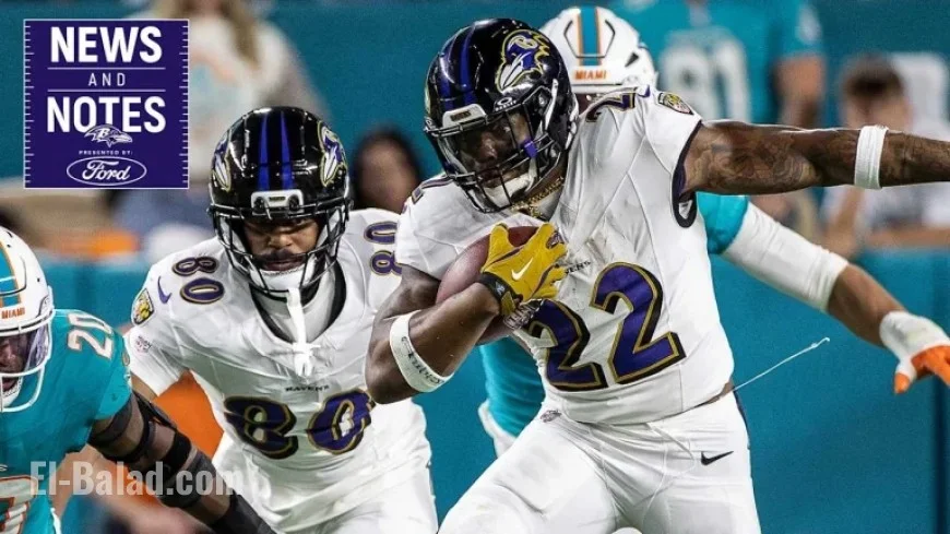 Ravens Aim to Revitalize Run Game Against Browns