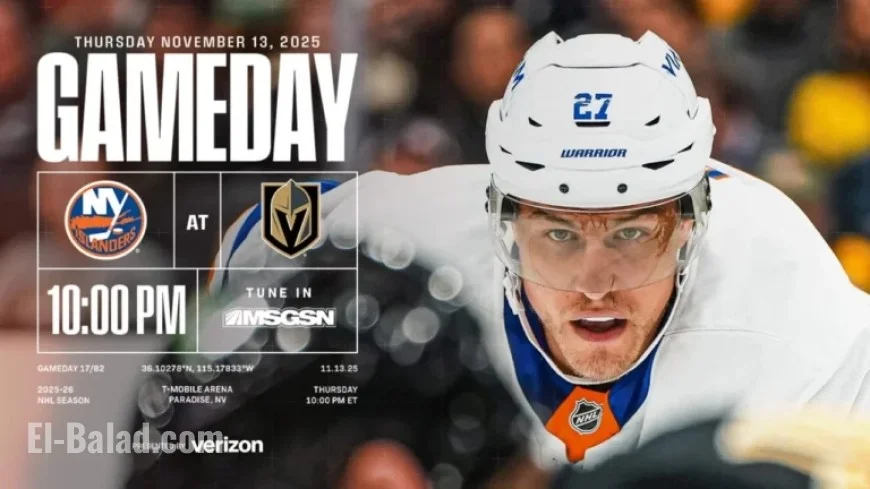 Islanders Face Golden Knights: A Pre-Game Analysis