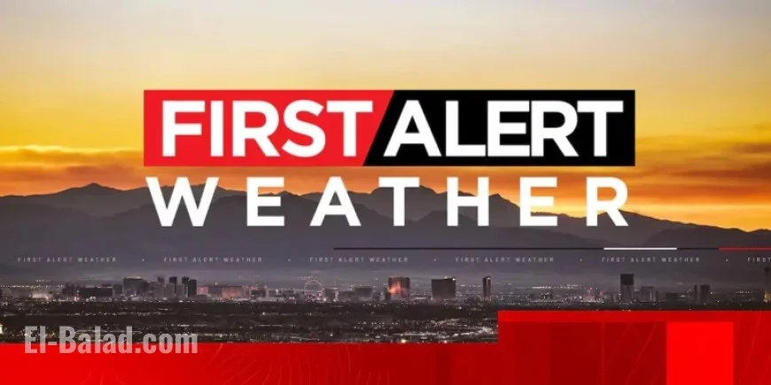Las Vegas Weekend: Widespread Rain and Cooler Temperatures Expected