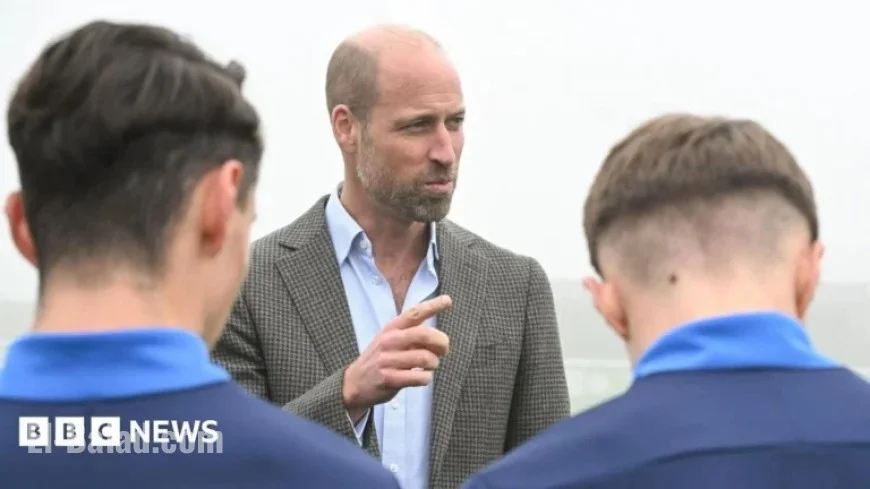 Prince William Inaugurates New Access Road at Cornish Football Club