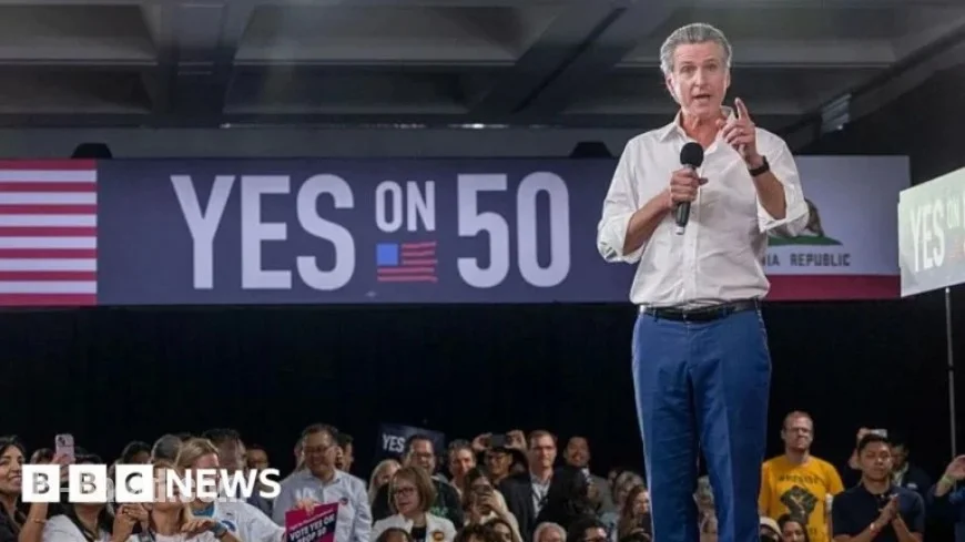 US Justice Department Sues California Over Redistricting Plan