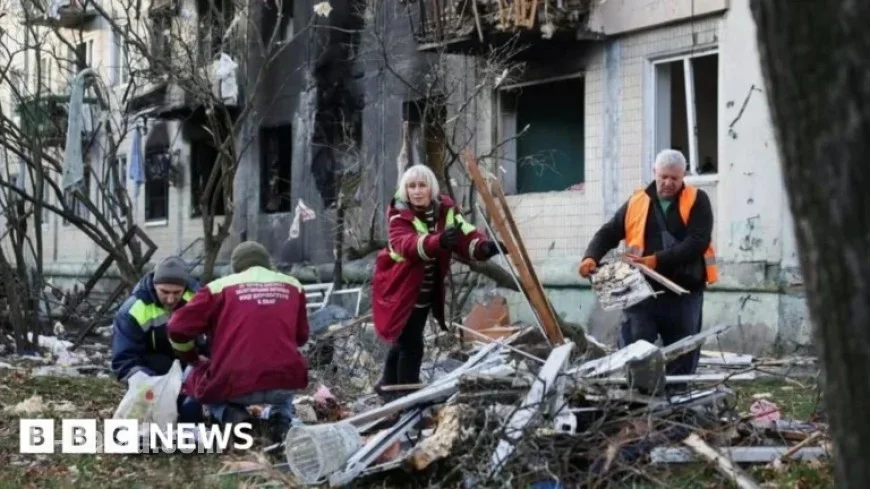 Russian Strikes Kill Four in Kyiv, Officials Report