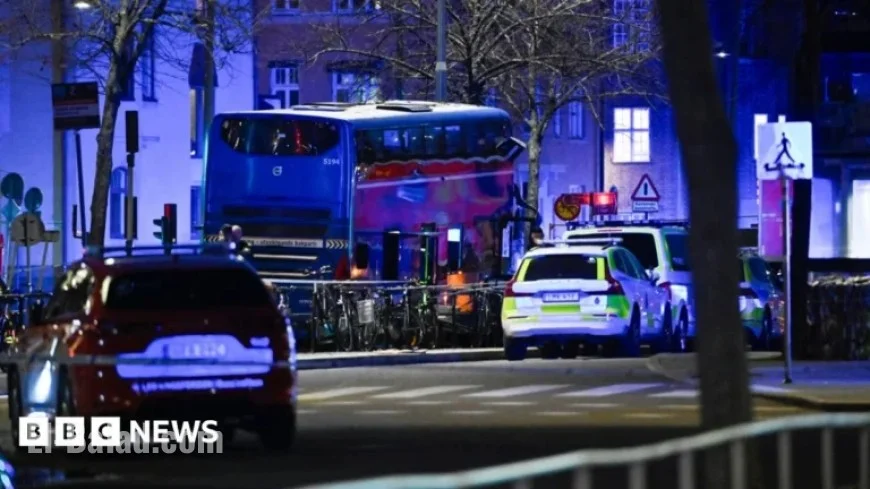 Bus Crash in Stockholm Kills Several at Stop
