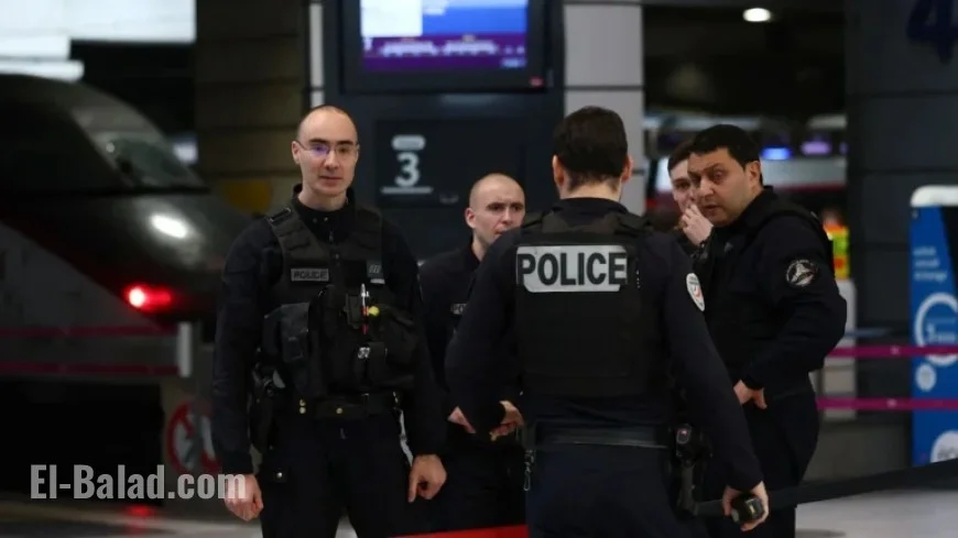 Paris Train Station Incident: Police Shoot and Wound Knife-Wielding Man