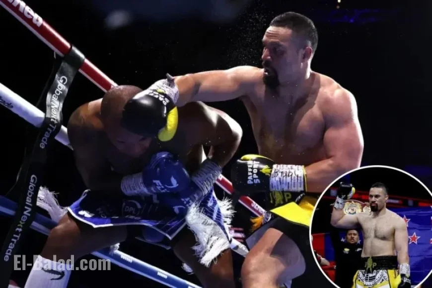 Joseph Parker, Ex-Boxing Champ, Tests Positive for Cocaine on Fight Day