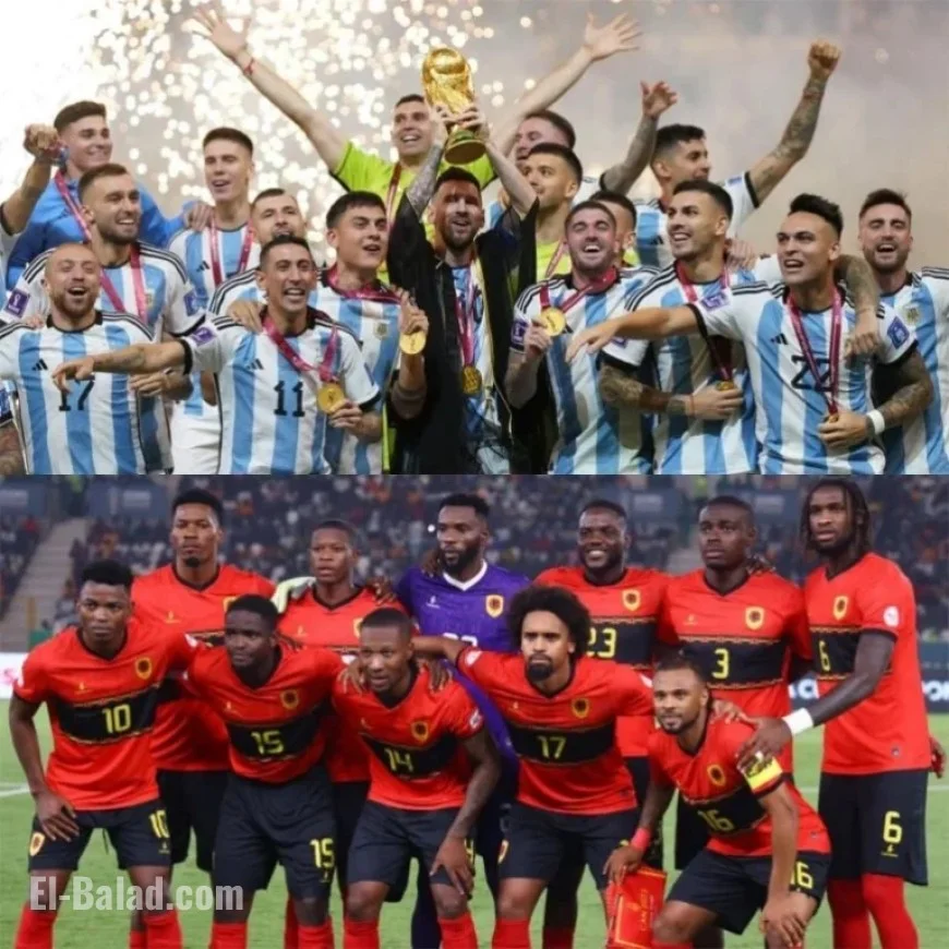 Angola’s Palancas Negras Face Argentina at 11 de Novembro Stadium