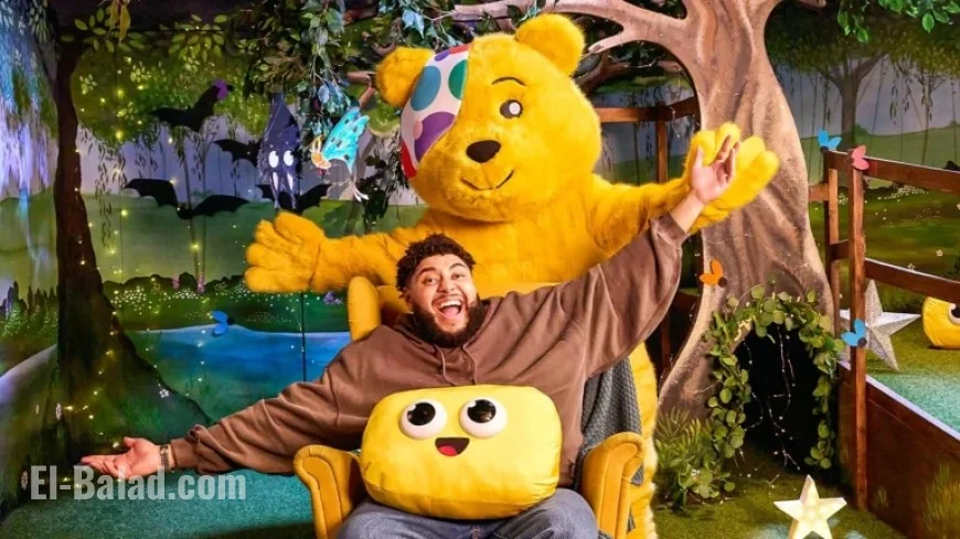 Big Zuu Joins Pudsey Bear for Unique CBeebies Bedtime Story Event