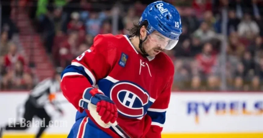 Canadiens’ Newhook Faces Four-Month Ankle Injury; Guhle Out 8-10 Weeks