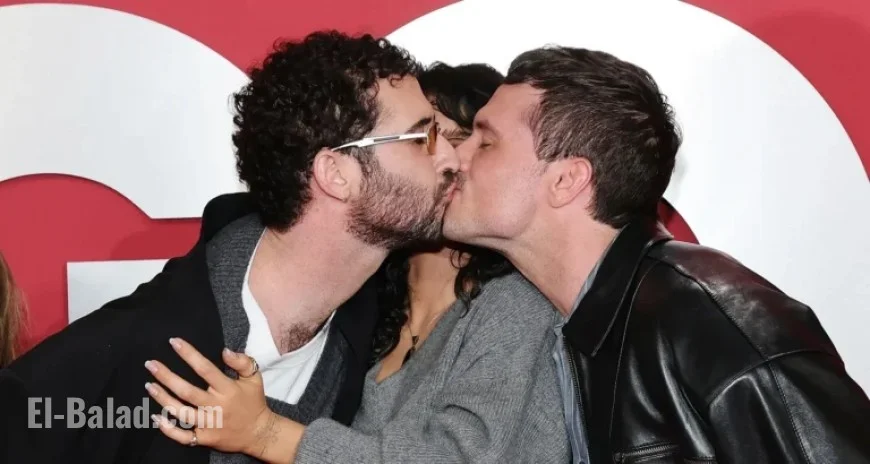 Josh Hutcherson Kisses Co-Star Jordan Firstman at 2025 GQ Party