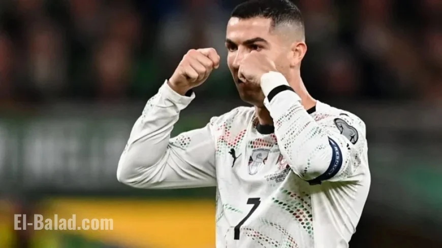 Ronaldo Sent Off as Portugal Falls to Ireland in World Cup Qualifier